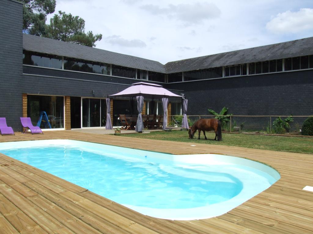 Bed and Breakfast Le Clos Du Chene Langon  Exterior foto